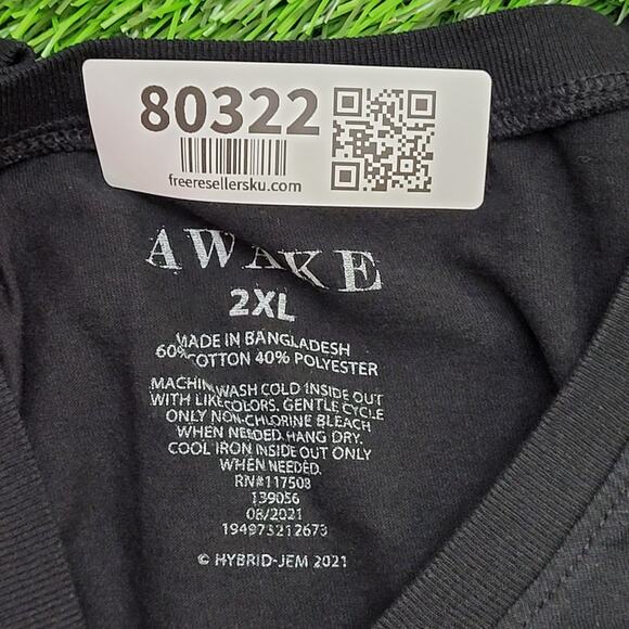 NASA Outer-Space Planet Shirt Womens 2XL 21x25 Black - Picture 6 of 11